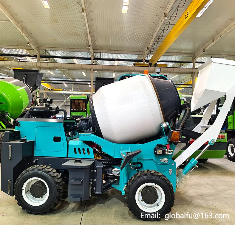 Concrete Mixer for Sale: What to Check Before You Buy - 0.8CBM Self Loading Concrete Mixer 1