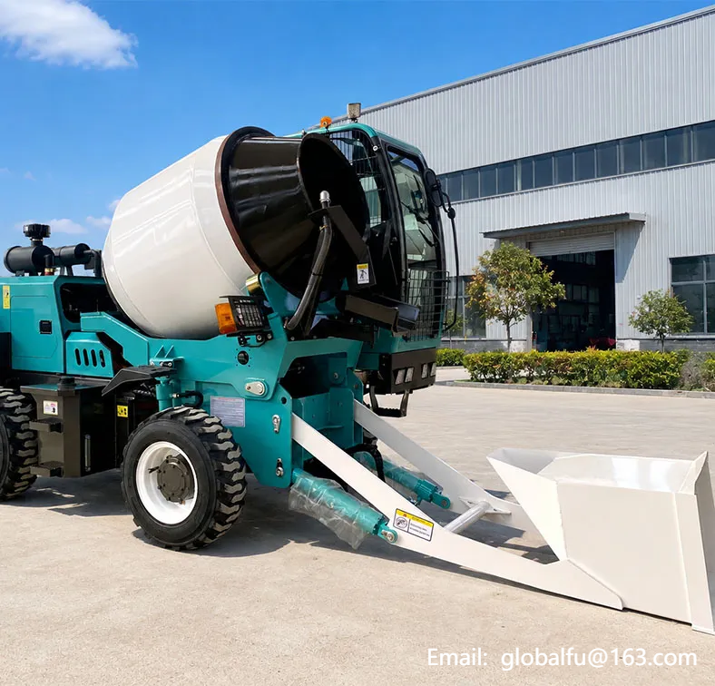0.8CBM Self-Loading Concrete Mixer