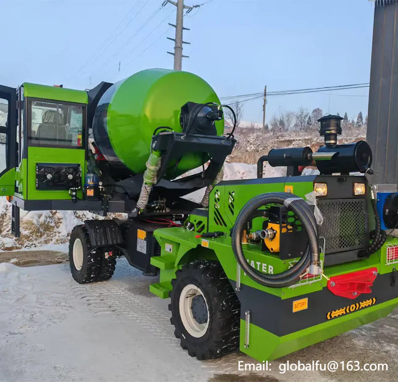 2CBM Self-Loading Concrete Mixer