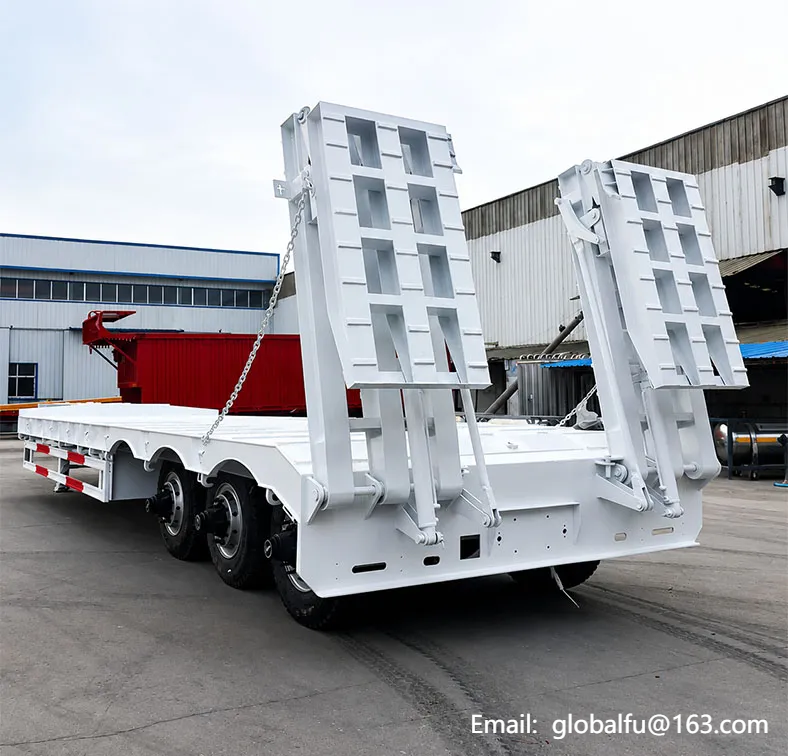 Lowbed semi trailer