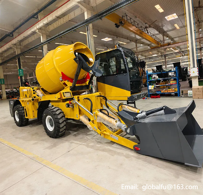 1.8CBM Self-Loading Concrete Mixer