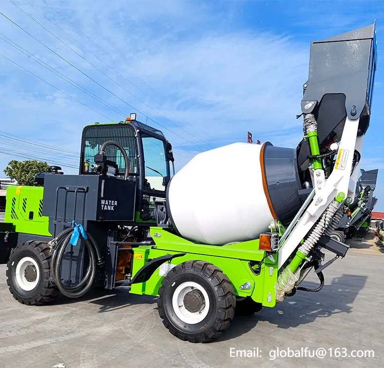 1.2CBM Self-Loading Concrete Mixer