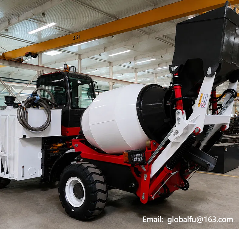 1.2CBM Self-Loading Concrete Mixer