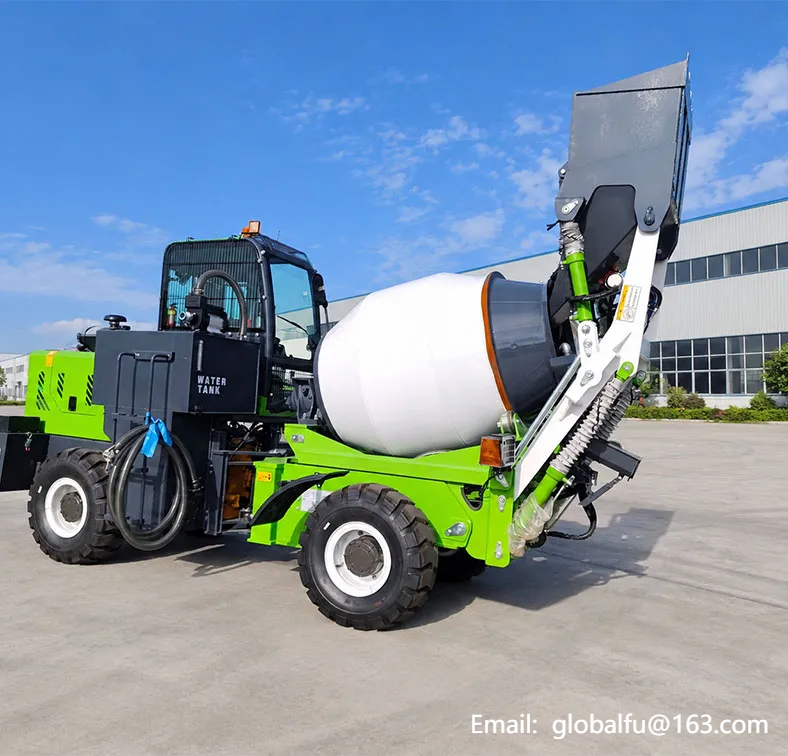 1.2CBM Self-Loading Concrete Mixer