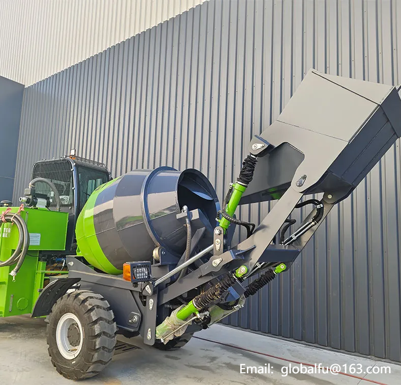 1.2CBM Self-Loading Concrete Mixer