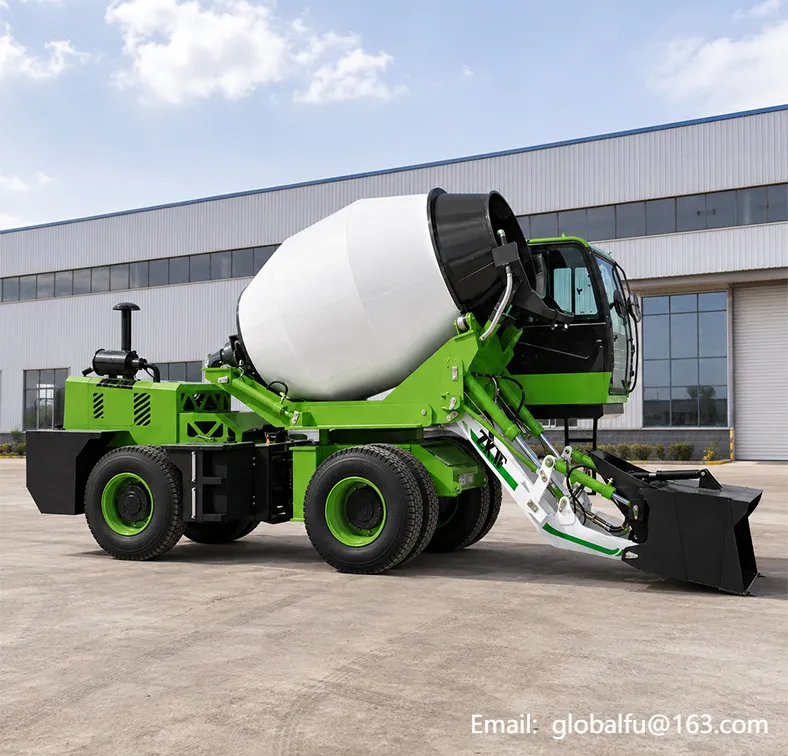 3.8 CBM Self-Loading Concrete Mixer