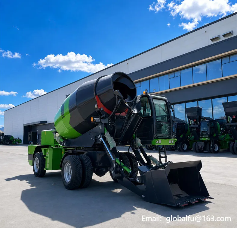 5.5 CBM Self-Loading Concrete Mixer