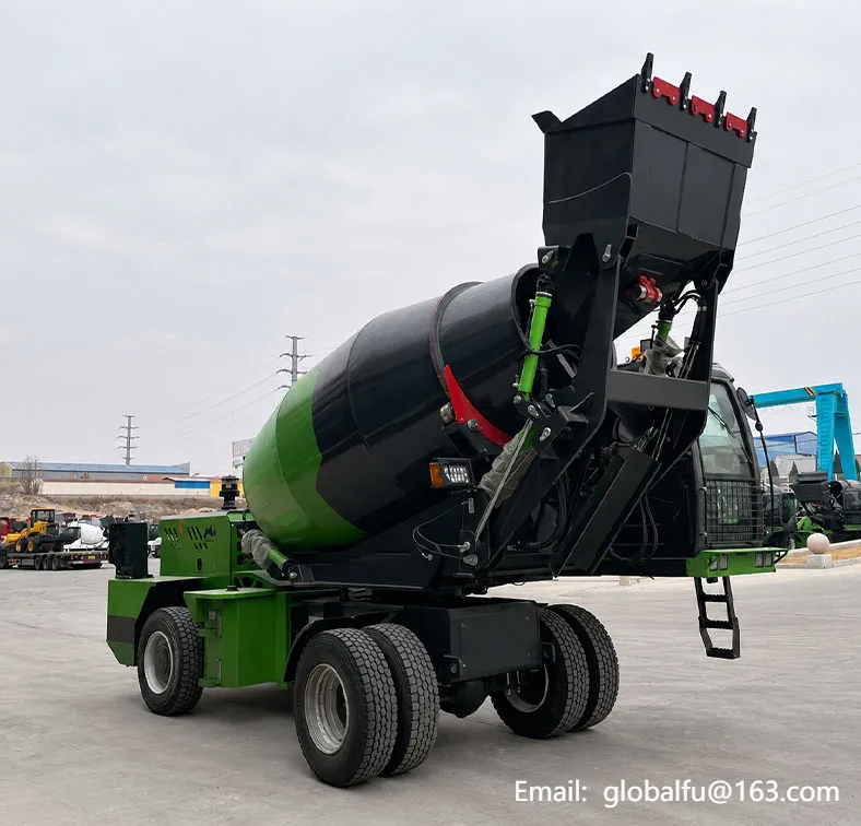 5.5 CBM Self-Loading Concrete Mixer