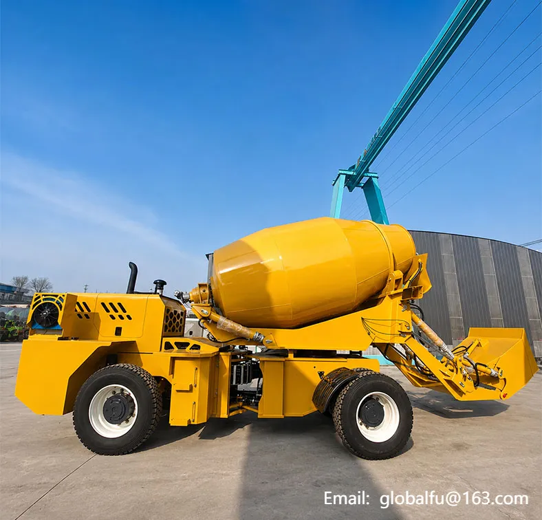 6.5 CBM Self-Loading Concrete Mixer