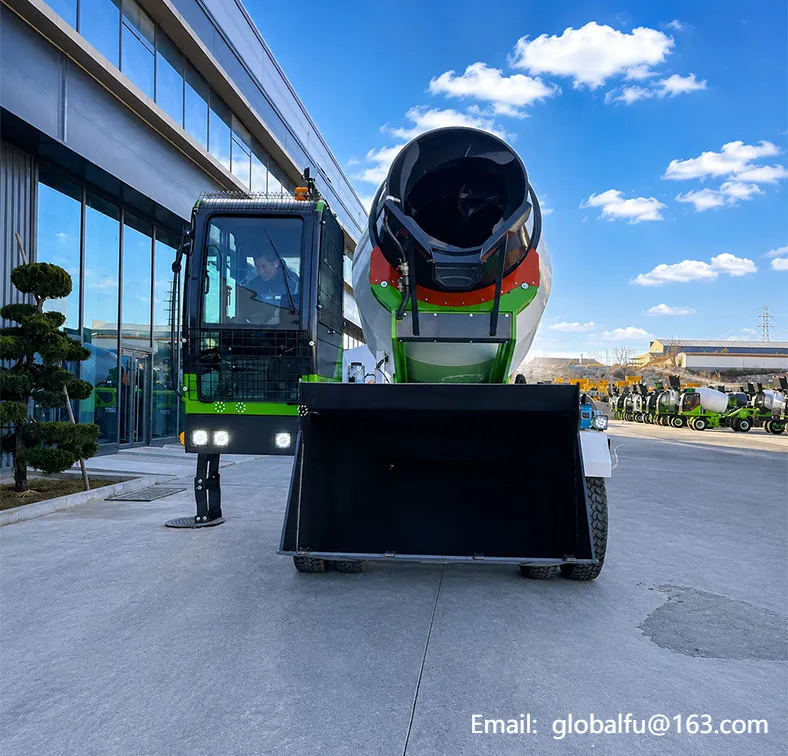 6.5 CBM Self-Loading Concrete Mixer Truck