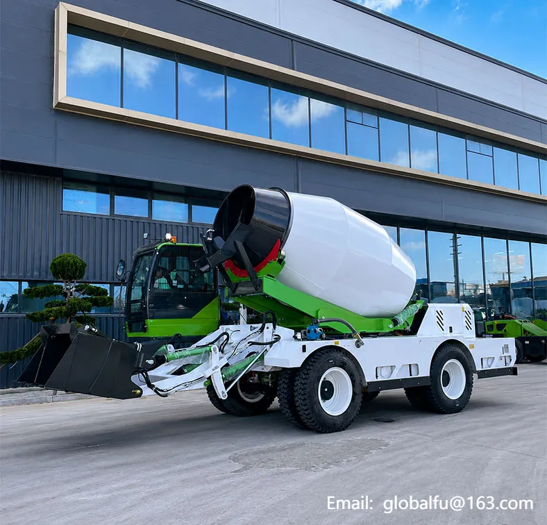 6.5 CBM Self-Loading Concrete Mixer Truck