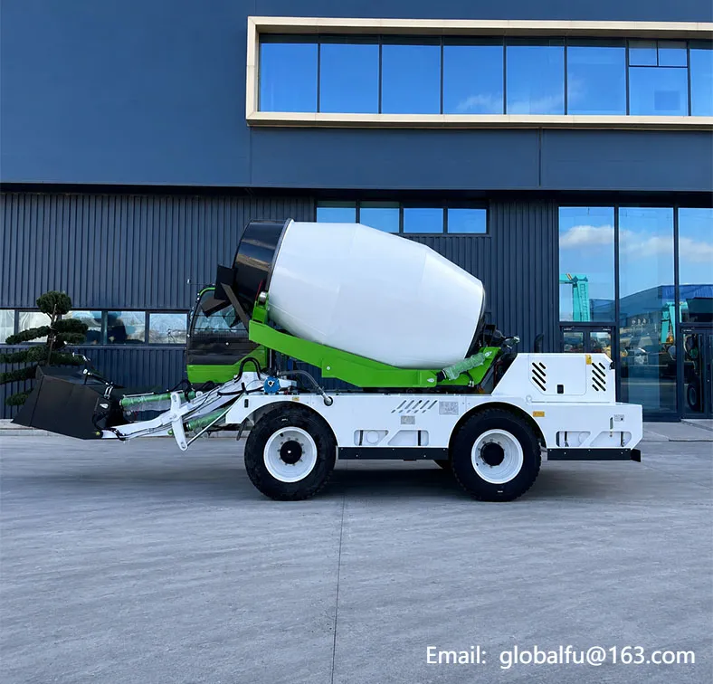 6.5 CBM Self-Loading Concrete Mixer Truck