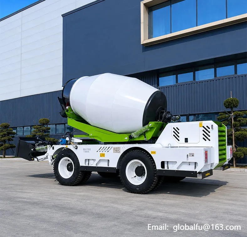 6.5 CBM Self-Loading Concrete Mixer Truck