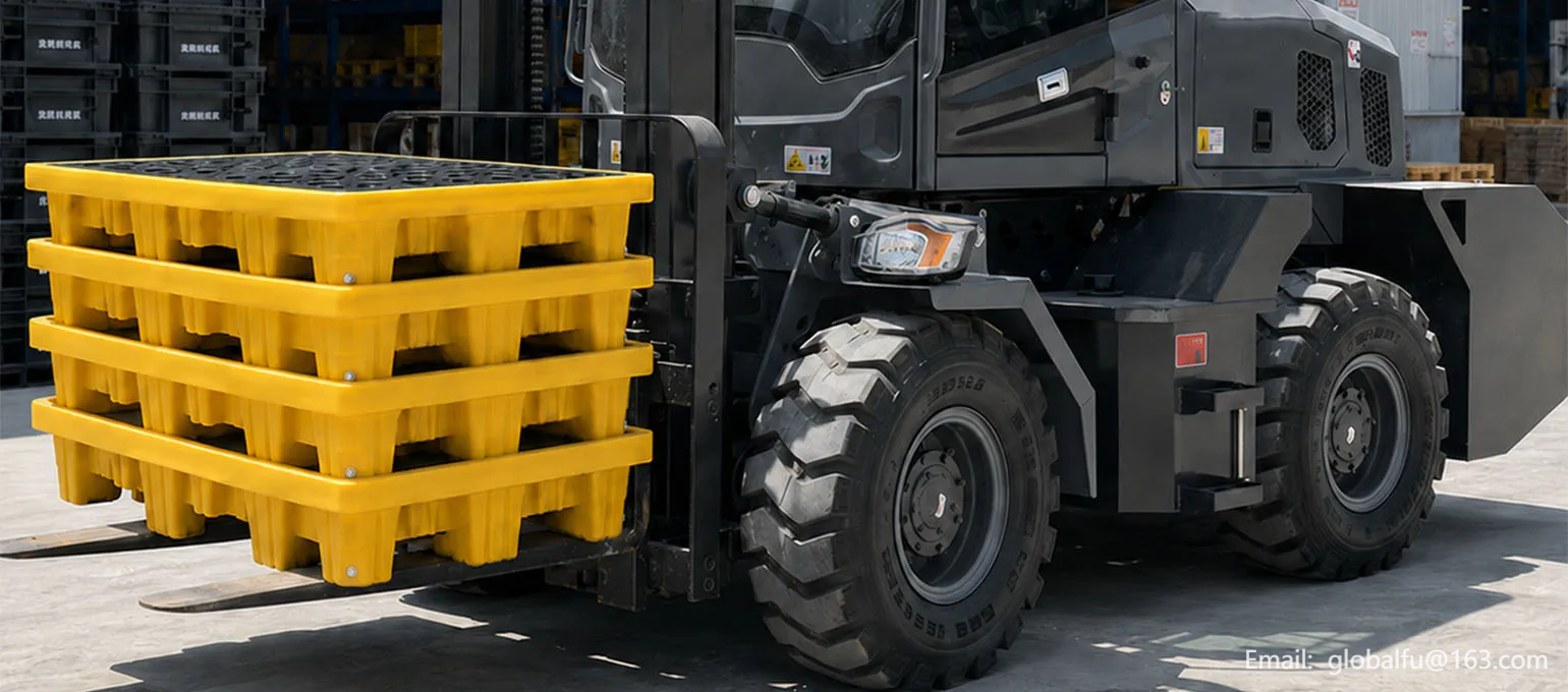 Rough-terrain forklift