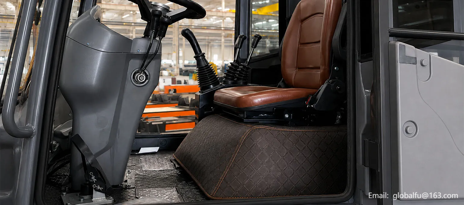 Rough-terrain forklift