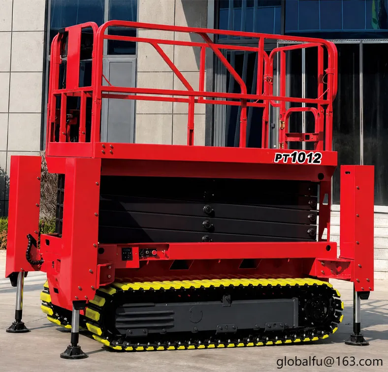 PT1012LD Crawler Scissor Lift Platform
